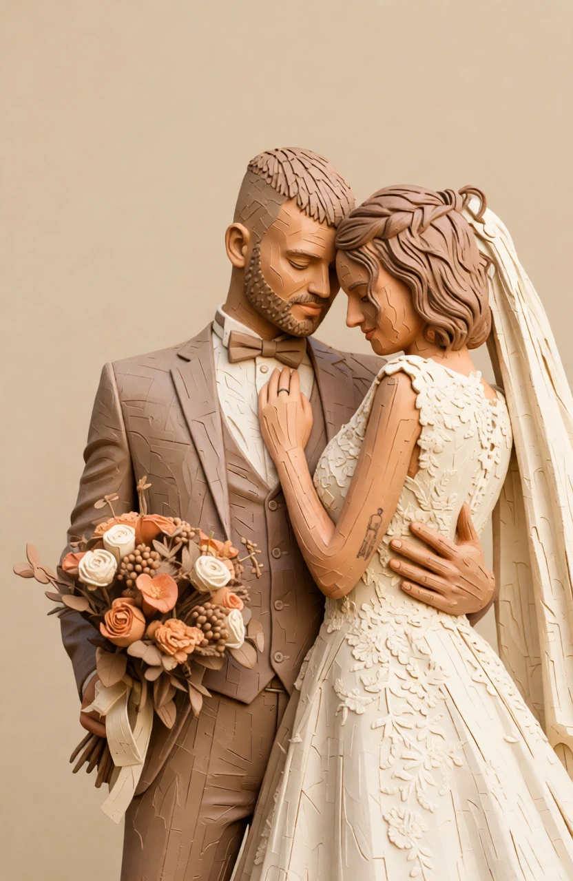 Clay Sculpture generated by PortraitArt