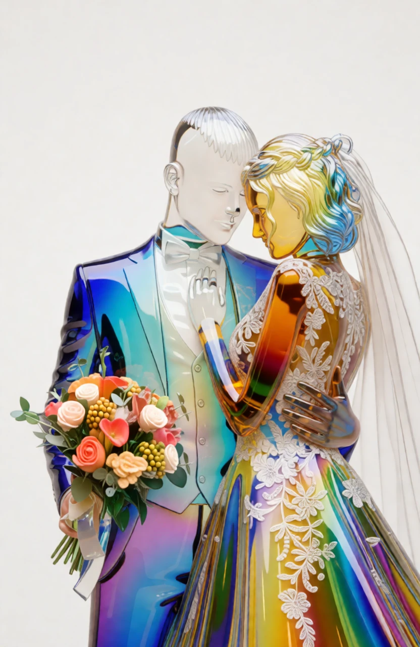 Murano Glass Sculpture generated by PortraitArt