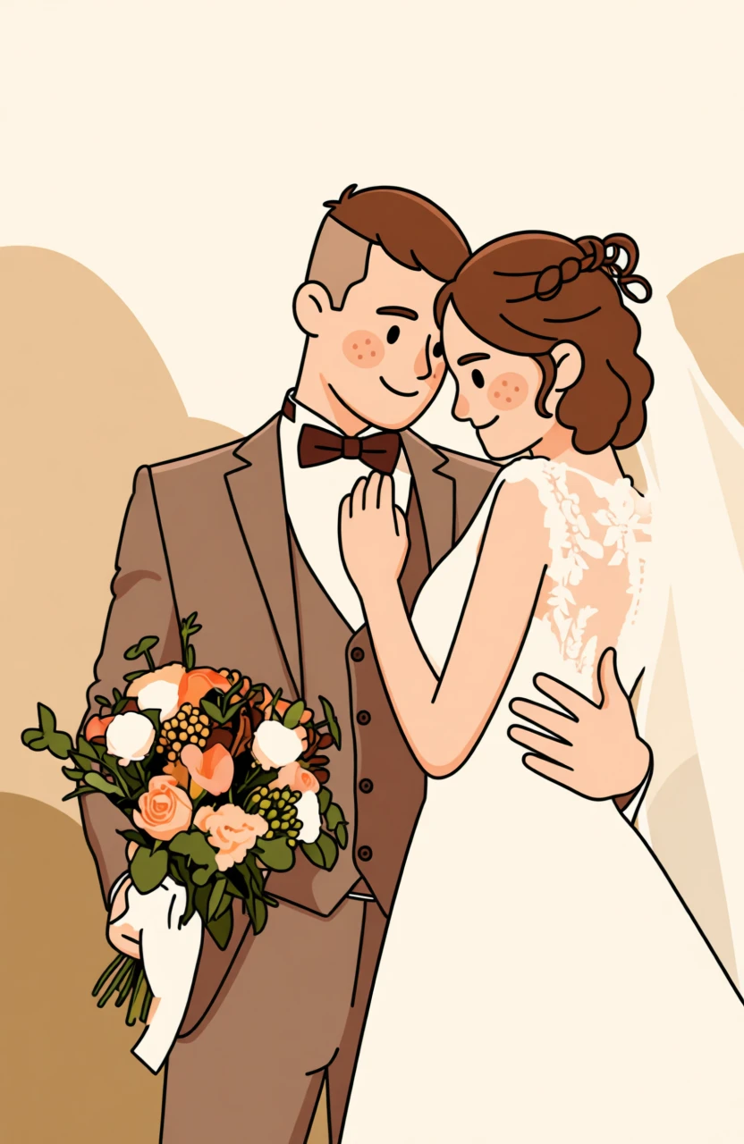 Warm Illustration generated by PortraitArt