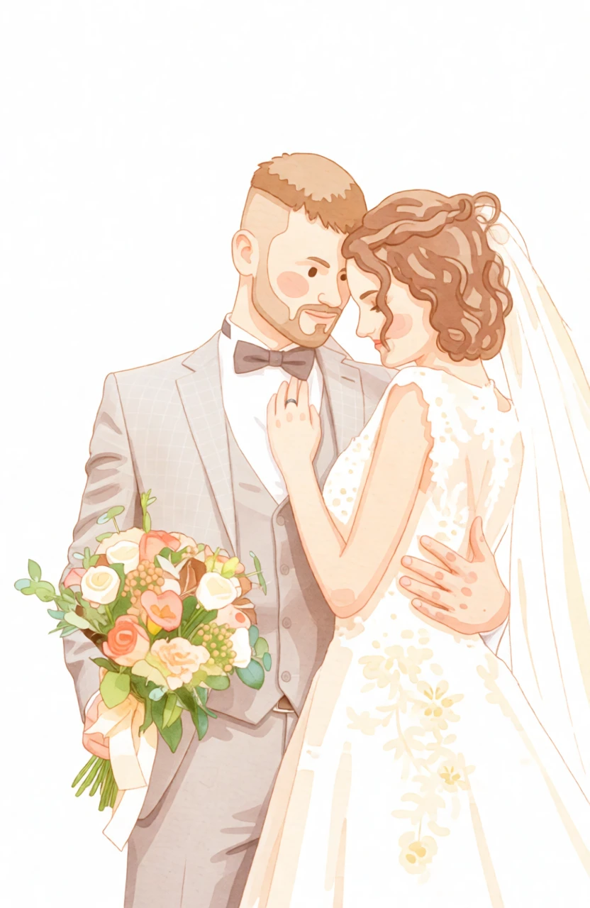 Watercolor Illustration generated by PortraitArt