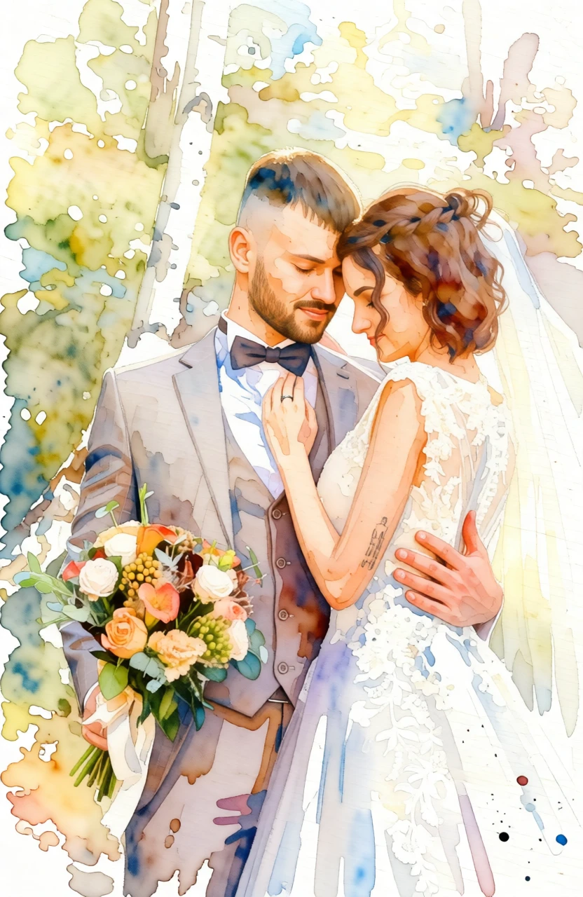 Watercolor Painting generated by PortraitArt