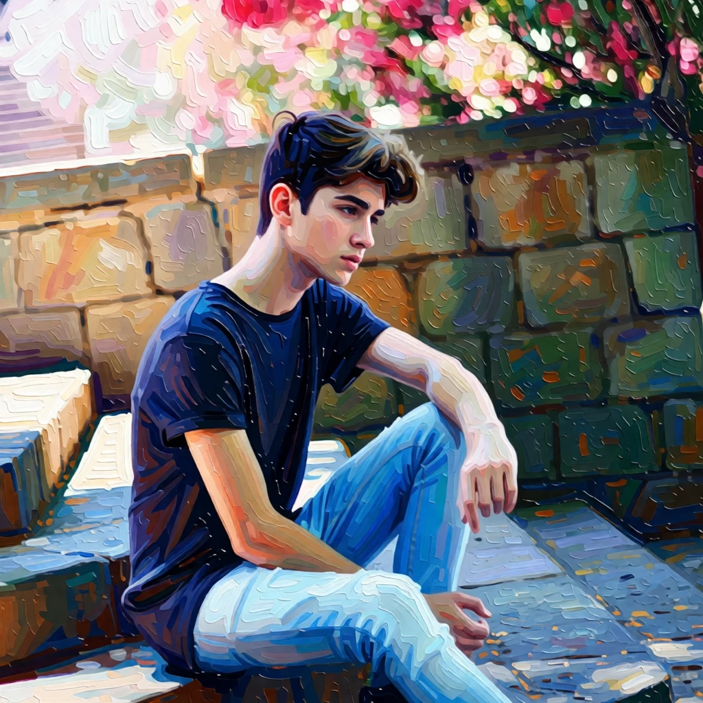 Acryclic Painting generated by PortraitArt