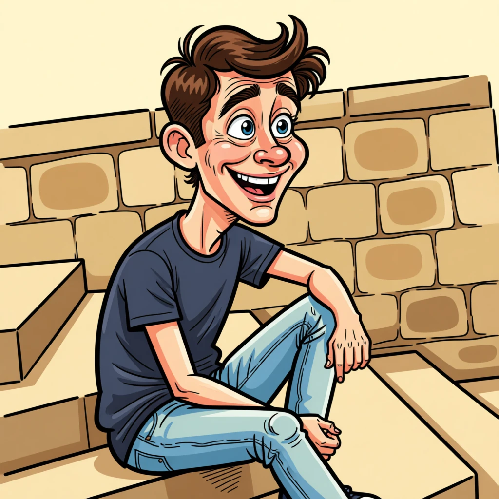 Caricature Painting generated by PortraitArt