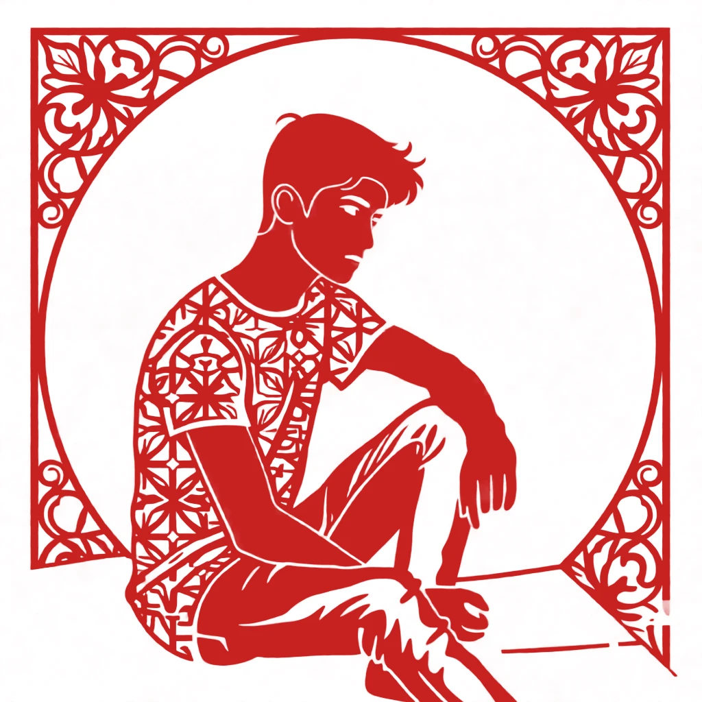 Paper Cutting (Chinese) generated by PortraitArt