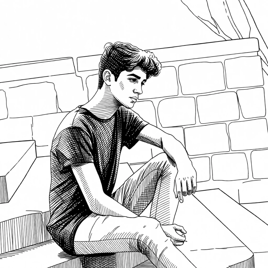 Cross-Hatching Sketch generated by PortraitArt