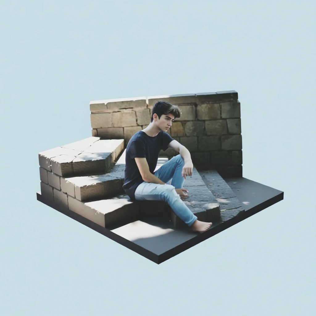 Isometric Miniature generated by PortraitArt