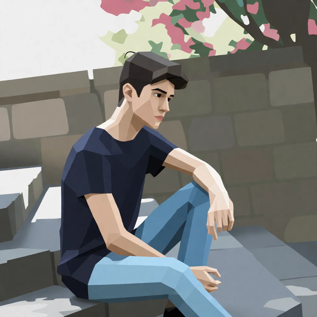 Low-Polygon generated by PortraitArt