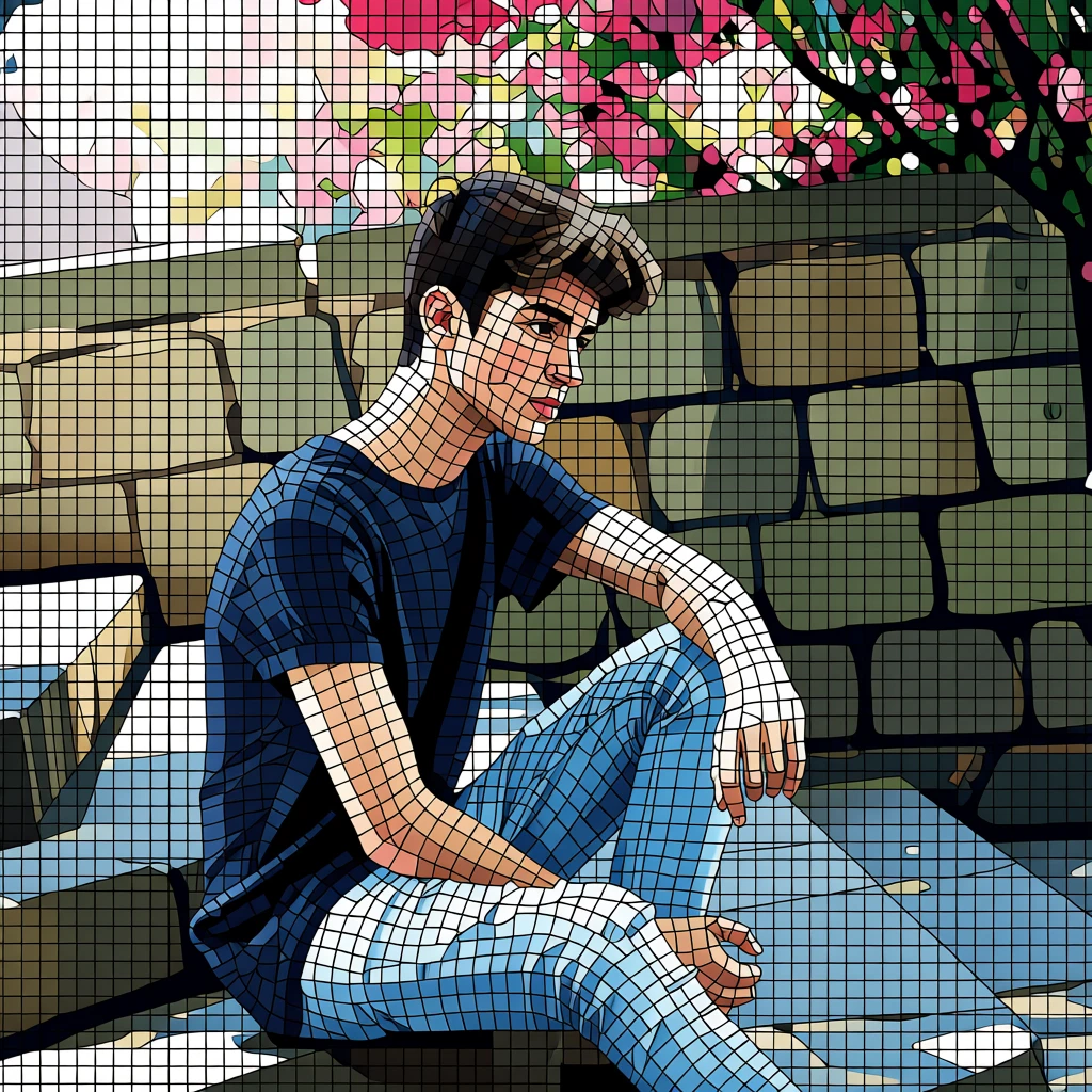 Mosaic Art generated by PortraitArt