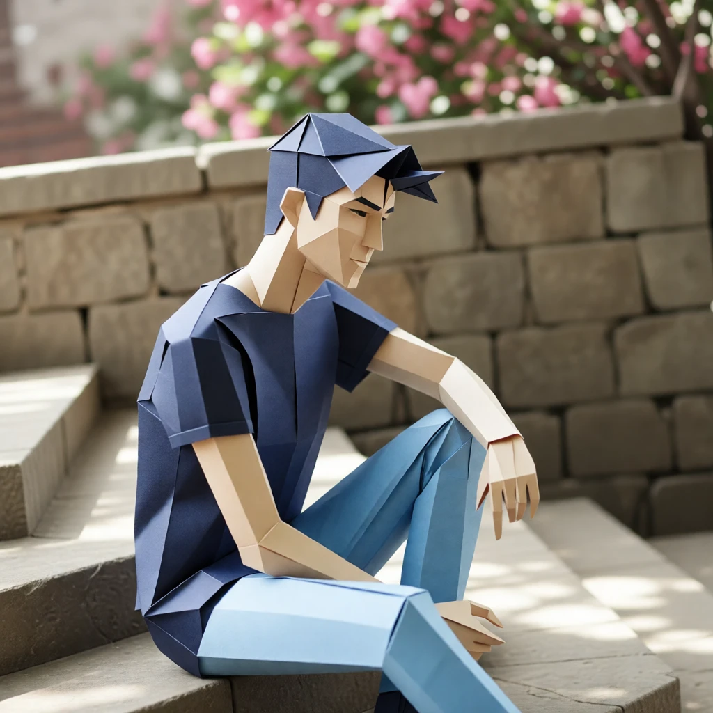 Origma Paper Folding generated by PortraitArt