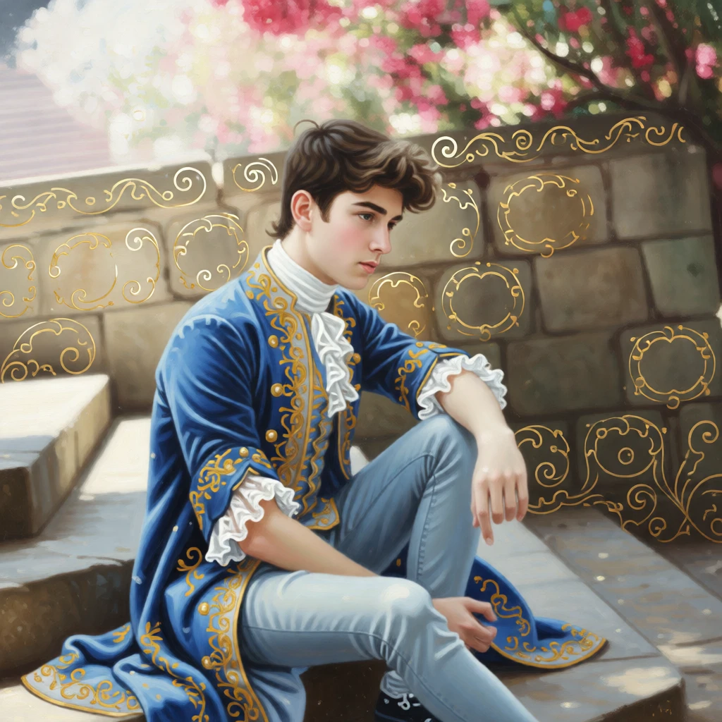 Painting • Rococo generated by PortraitArt