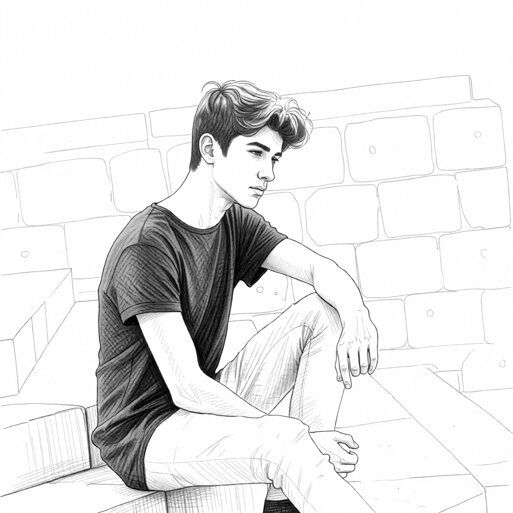 Pencil Sketch generated by PortraitArt