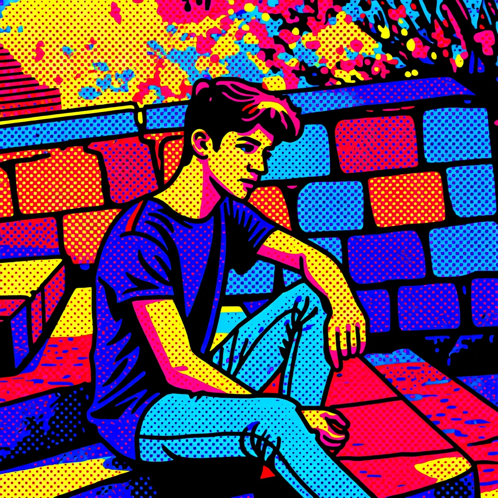 Halftone Pop Art generated by PortraitArt
