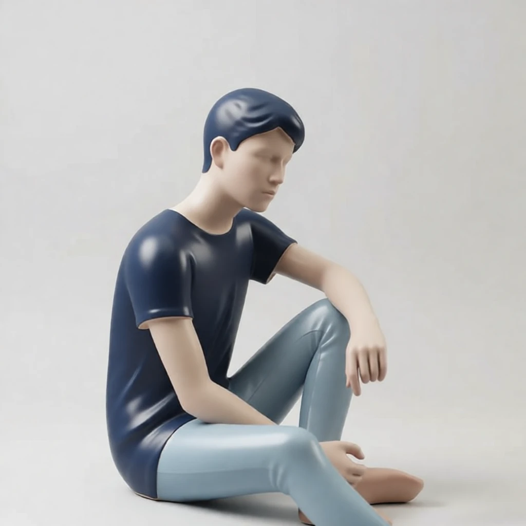 Ceramic Sculpture generated by PortraitArt