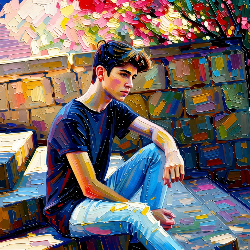 Vibrant Painting generated by PortraitArt